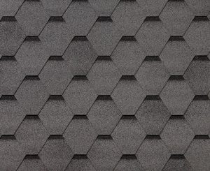 Черепица гибкая RoofShield Фемили Эко Лайт Стандарт серый с оттенением