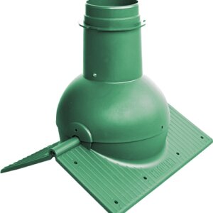 Элемент коньковый Krovent Pipe-Cone зеленый