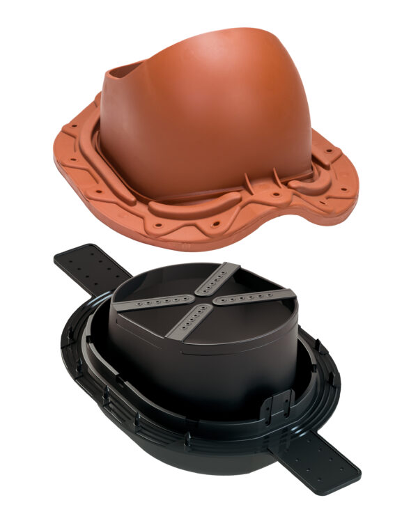 Элемент проходной Vilpe Muotokate 2K кирпичный