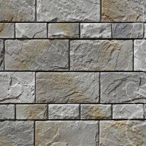 Камень искусственный для НФС White Hills Шеффилд F431-80+F436-80 угловой элемент с расшивкой 0,7см