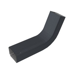 Колено трубы гофрированное Vortex Lite Matt 76х102 мм RAL 7024