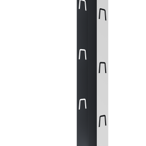 Крепежный вкладыш правый для забора жалюзи Milan 0,5 Satin (2м)
