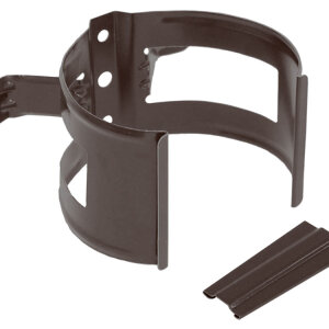 Кронштейн трубы на дерево 90 мм Мatt RAL 8017