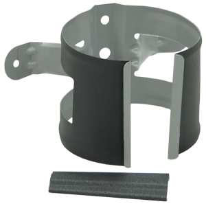 Кронштейн трубы на дерево GL PE Matt 90 мм RAL 7024 мокрый асфальт