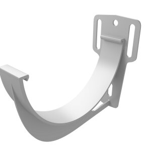 Кронштейн желоба slider Классика 120 ПВХ Grand Line белый (RAL 9003)