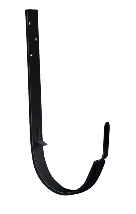 Крюк длинный GL PE Matt 125 мм RAL 9005 черный
