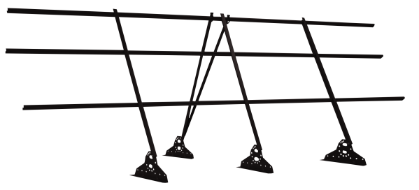 Ограждение кровельное Grand Line 1,2х3 RAL 9005