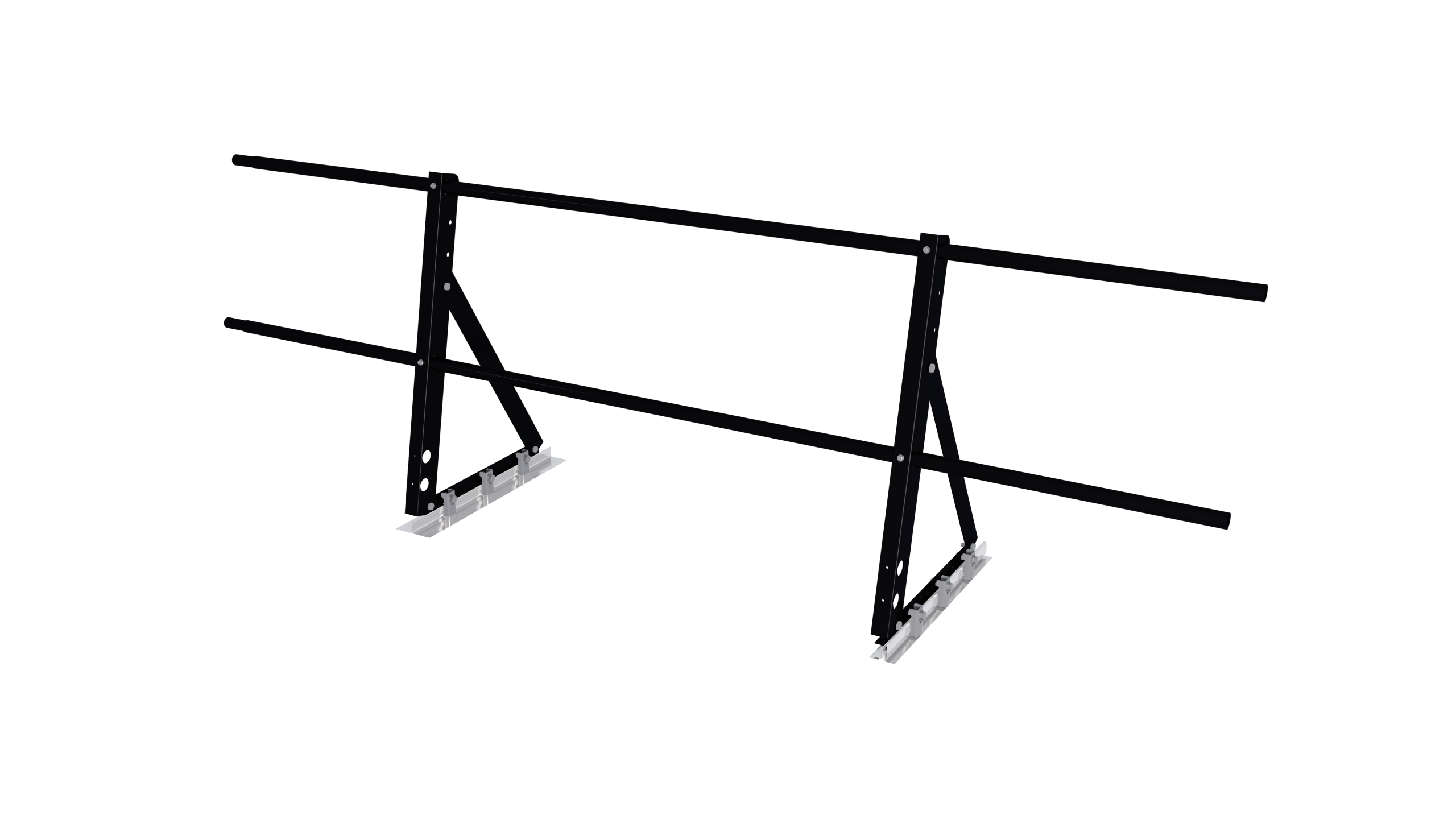 Ограждение кровельное на фальц Optima 0,65х2м RAL 9005