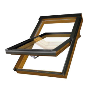 Окно мансардное FAKRO РТР-V/GO U3"Золотой Дуб" 55х78