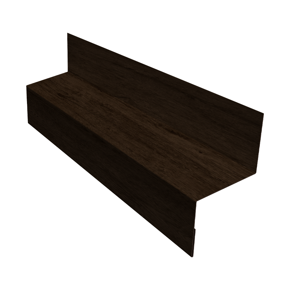 Отлив межэтажный 35 0,45 Print-Double Premium Antique Wood (2м)