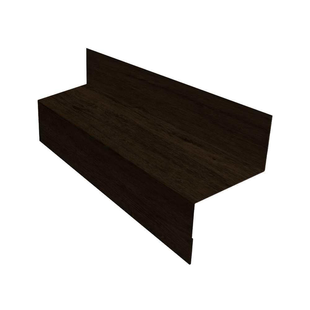 Отлив межэтажный 45 0,45 Print-Double Premium Antique Wood (3м)