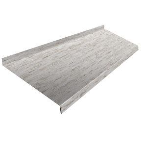 Отлив простой 200 0,45 Print Elite Snow Wood TwinColor (2м)