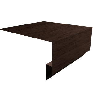 Планка околооконная сложная Блок-Хаус new Grand Line 200х75х27 0,45 Print Premium Antique Wood TwinColor (3м)