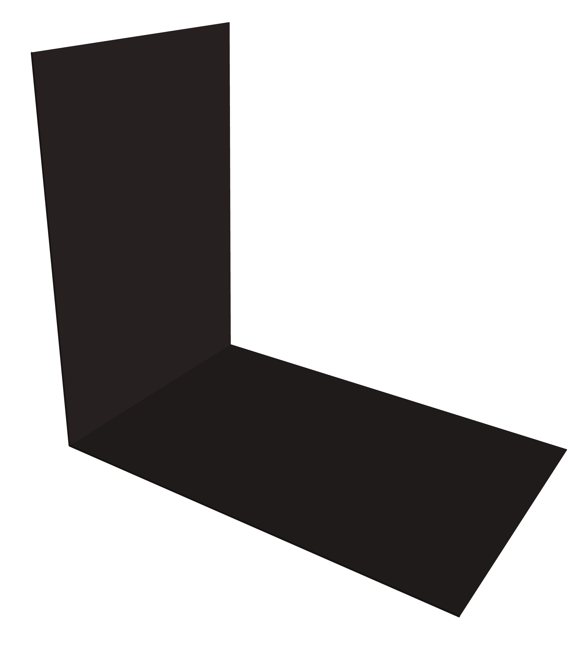 Планка снегозадержания усиливающая 0,45 Drap TX RAL 9005 черный (2м)