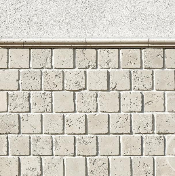 Рядовая плитка White Hills Тоскана 565-00 с расшивкой 1 см