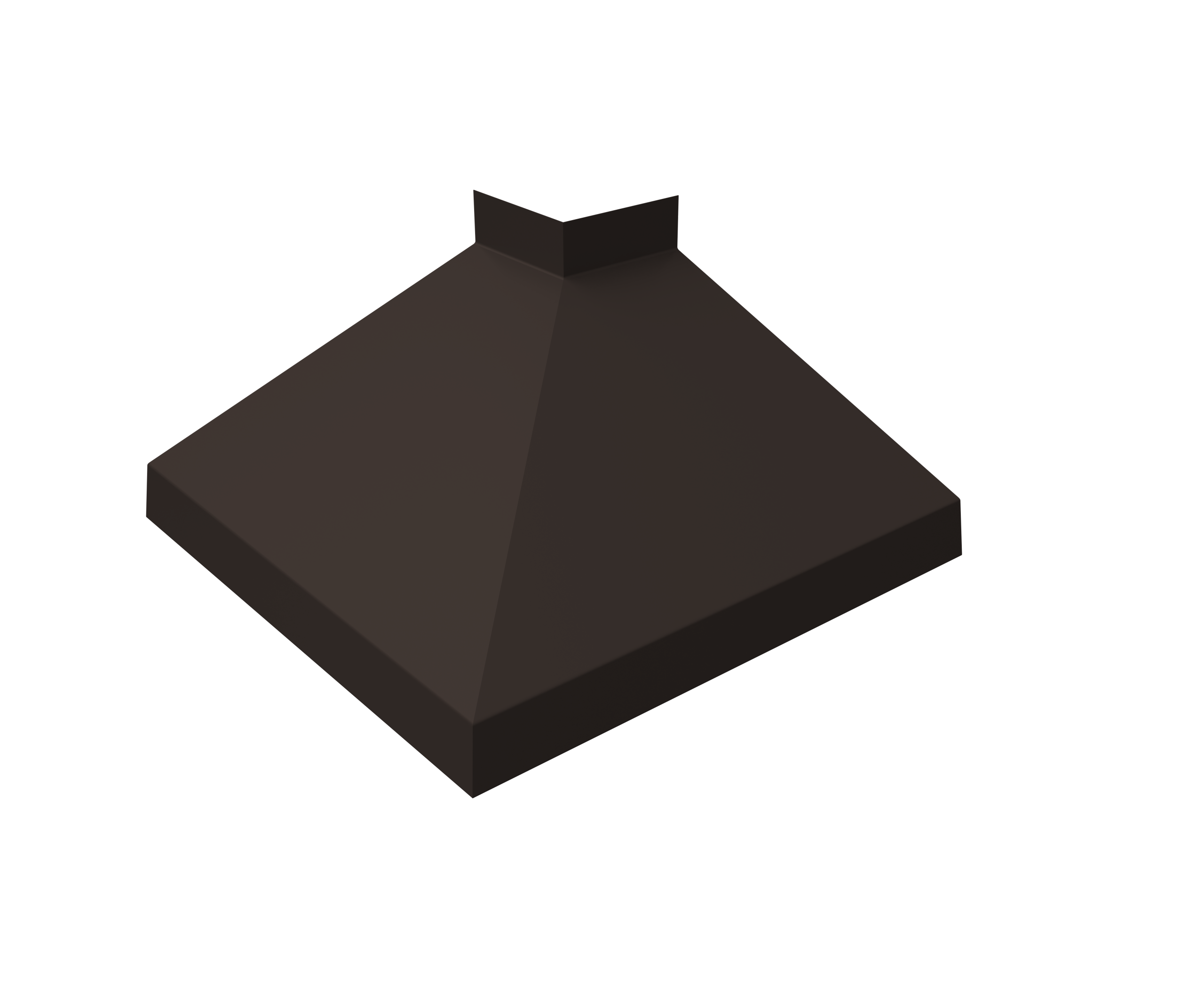 Угол отлива внешний 200 0,5 Rooftop Бархат с пленкой RR 32 темно-коричневый