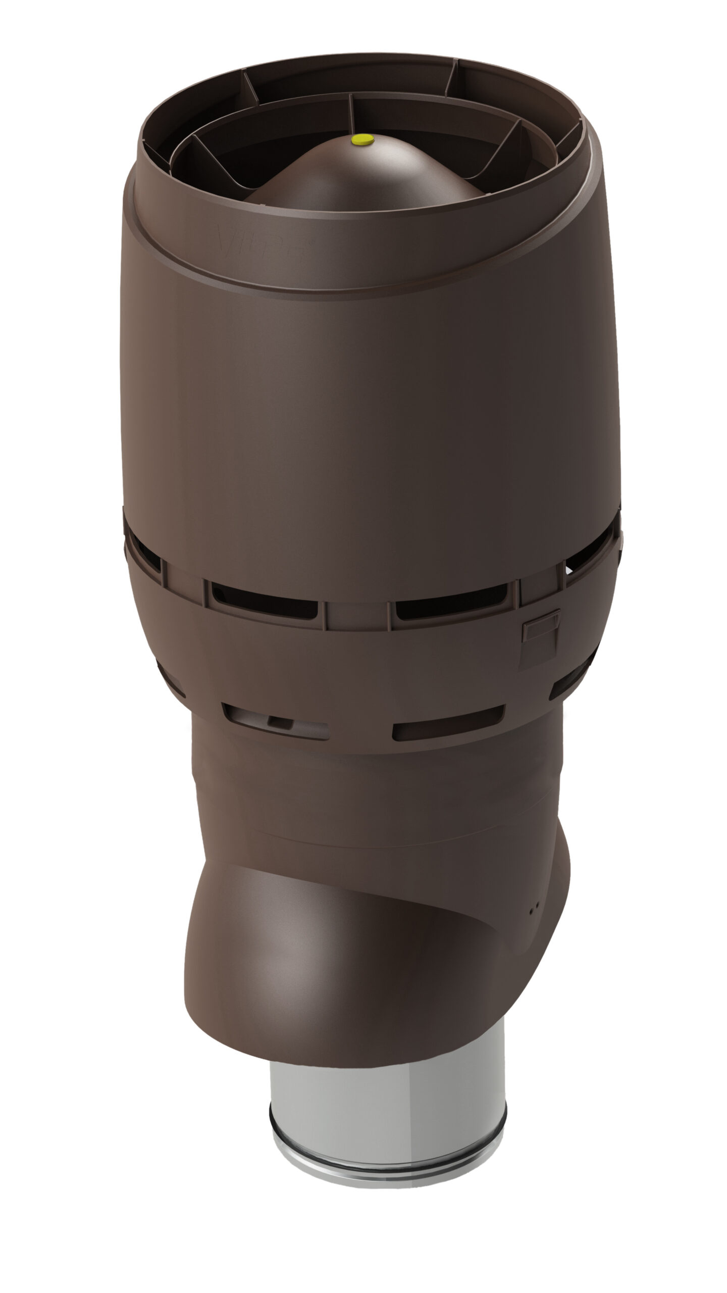 Выход вентиляционный Vilpe Flow XL 200/ИЗ/700 коричневый