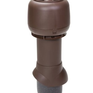 Выход вытяжки с колпаком Vilpe 125/160/500/ИЗ коричневый