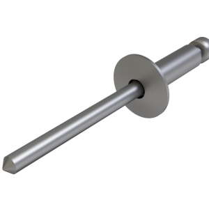 Заклёпка вытяжная Daxmer 4,8х10 (500шт) сталь/сталь