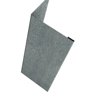 Нащельник (для калиток и ворот) 25х35 жалюзи Milan, Tokyo, Palermo 0,55 Zn (L2,0)