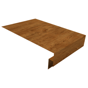 Планка околооконная сложная 300х50х18 (j-фаска) 0,45 Print Elite Golden Wood TwinColor (3м)
