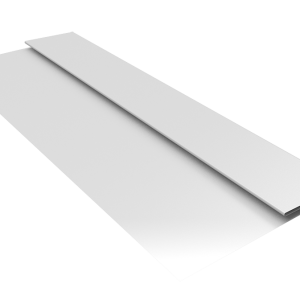 Планка стартовая Блок-Хаус new Grand Line 0,45 PE-Double с пленкой RAL 9003 сигнальный белый (2м)