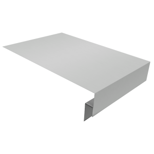 Планка околооконная сложная Кликфальц Pro 0,45 Drap TX RAL 7047 телегрей 4 (3м)