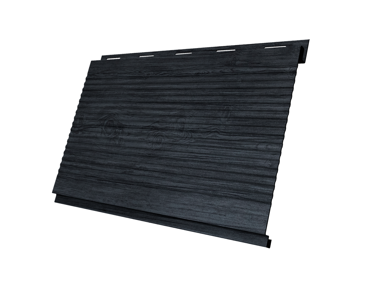 Софит Вертикаль 0,2 Grand Line gofr 0,45 Print Premium с пленкой Grey Wood TwinColor
