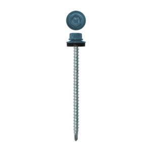 Саморез кровельный Daxmer 4,8х70 (100шт) сверло №1 RAL 5024
