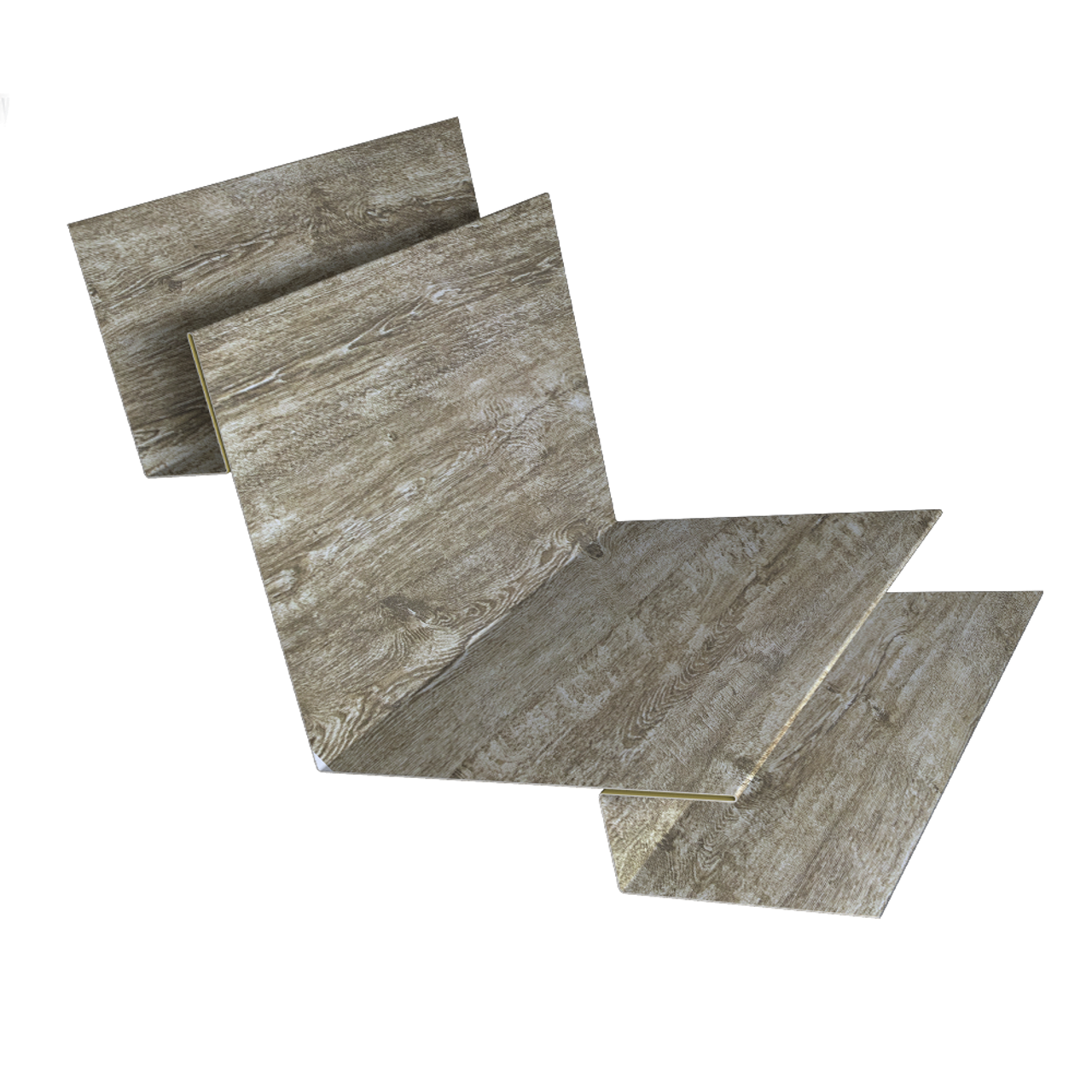 Угол внутренний сложный 90 град. 0,45 Print Elite Nordic Wood TwinColor (3м)