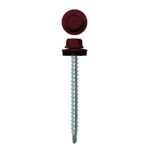 Саморез кровельный Daxmer 4,8х50 (150шт) сверло №1 RAL 3005