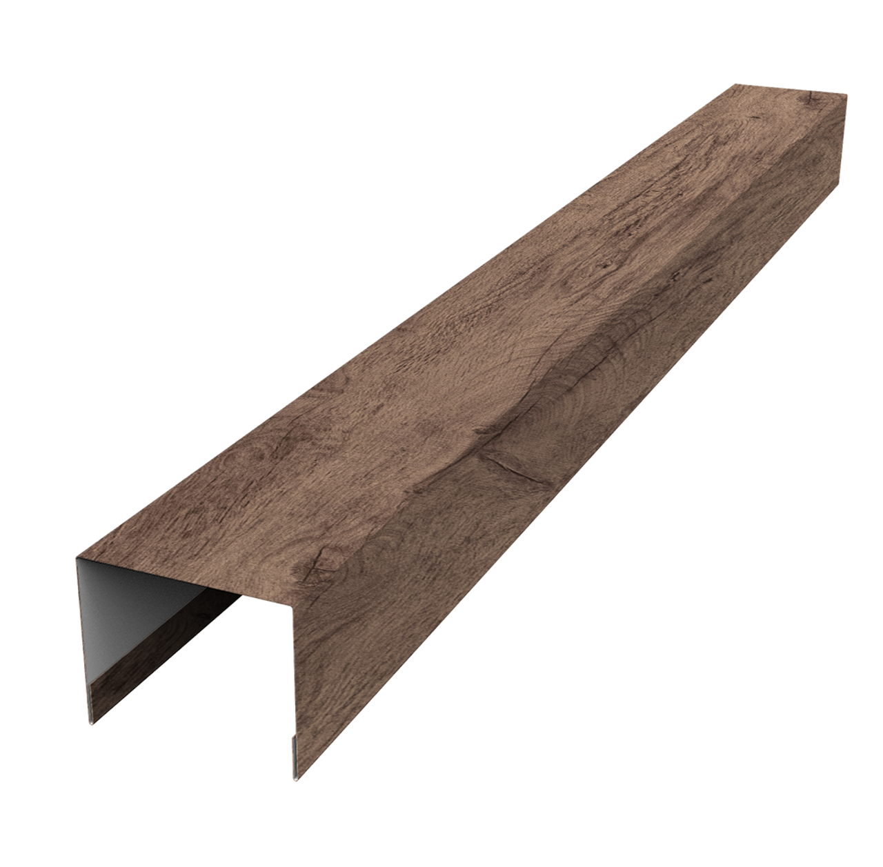 Крышка жалюзи Palermo 0,45 Print Premium Almond Wood Fresh (2,5м)