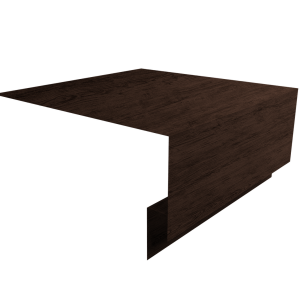 Планка околооконная сложная Блок-Хаус new Grand Line 200х75х27 0,45 Print-Double Premium Antique Wood (2м)