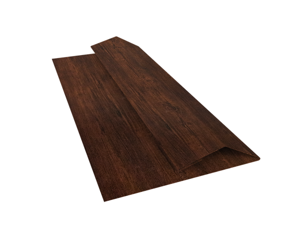 Планка финишная Блок-Хаус new Grand Line 0,45 Print-Double Premium Cherry Wood Dark F (2м)