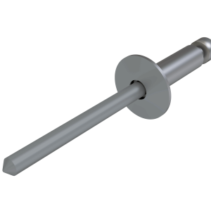 Заклёпка вытяжная Daxmer 4,0х10 (750шт) нерж/нерж RAL 7040