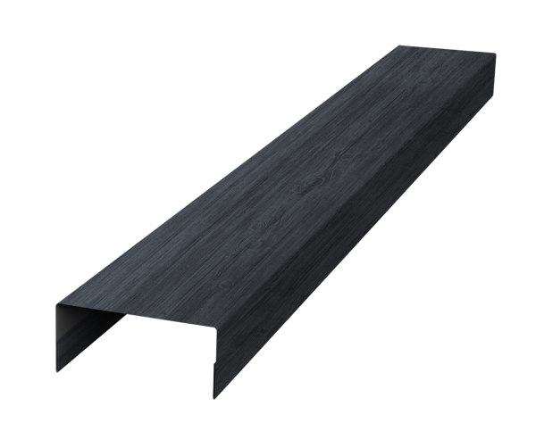 Крышка 45х20 жалюзи Texas 0,45 Print Premium Grey Wood TwinColor (2,5м)