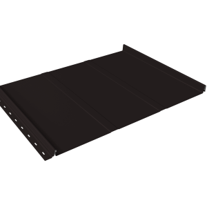 Кликфальц Line Grand Line 0,5 Drap с пленкой на замках RAL 9005 черный