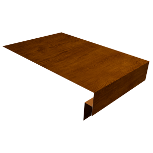 Планка околооконная сложная 300х50х18 (j-фаска) 0,4 Print Premium Golden Wood Intense FTC (3м)