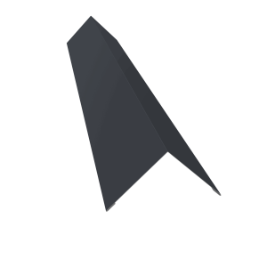 Угол внешний 110x110 0,5 Drap RAL 7024 мокрый асфальт (3м)