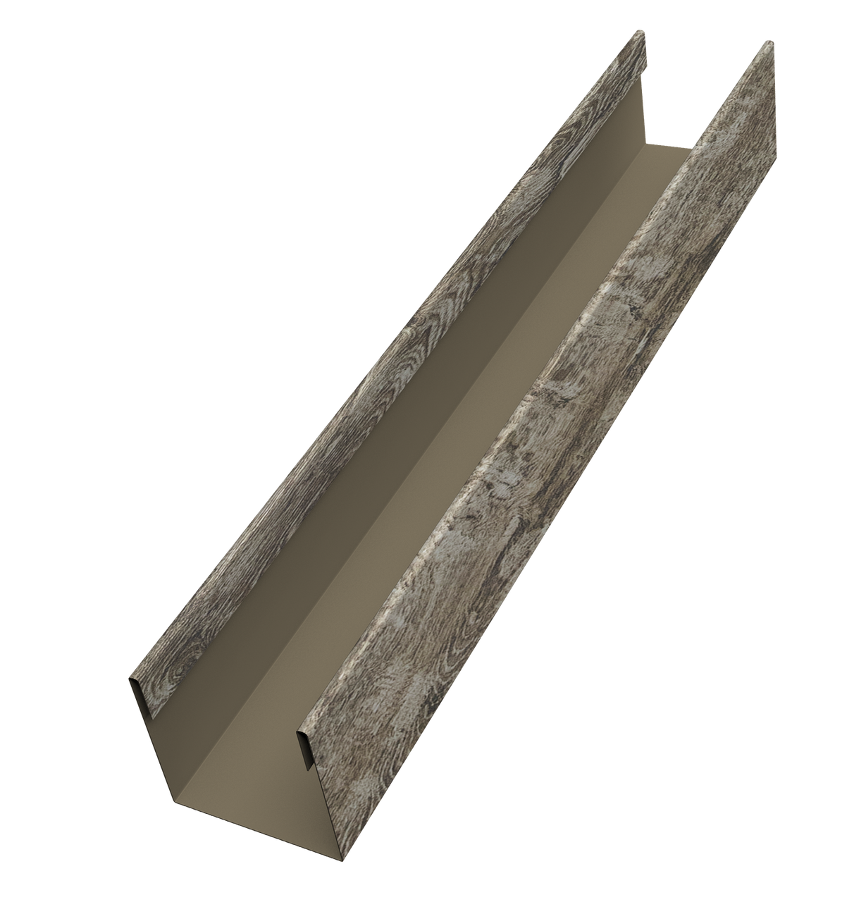 Стойка жалюзи Milan Slim 0,45 Print Elite Nordic Wood TwinColor (3м)