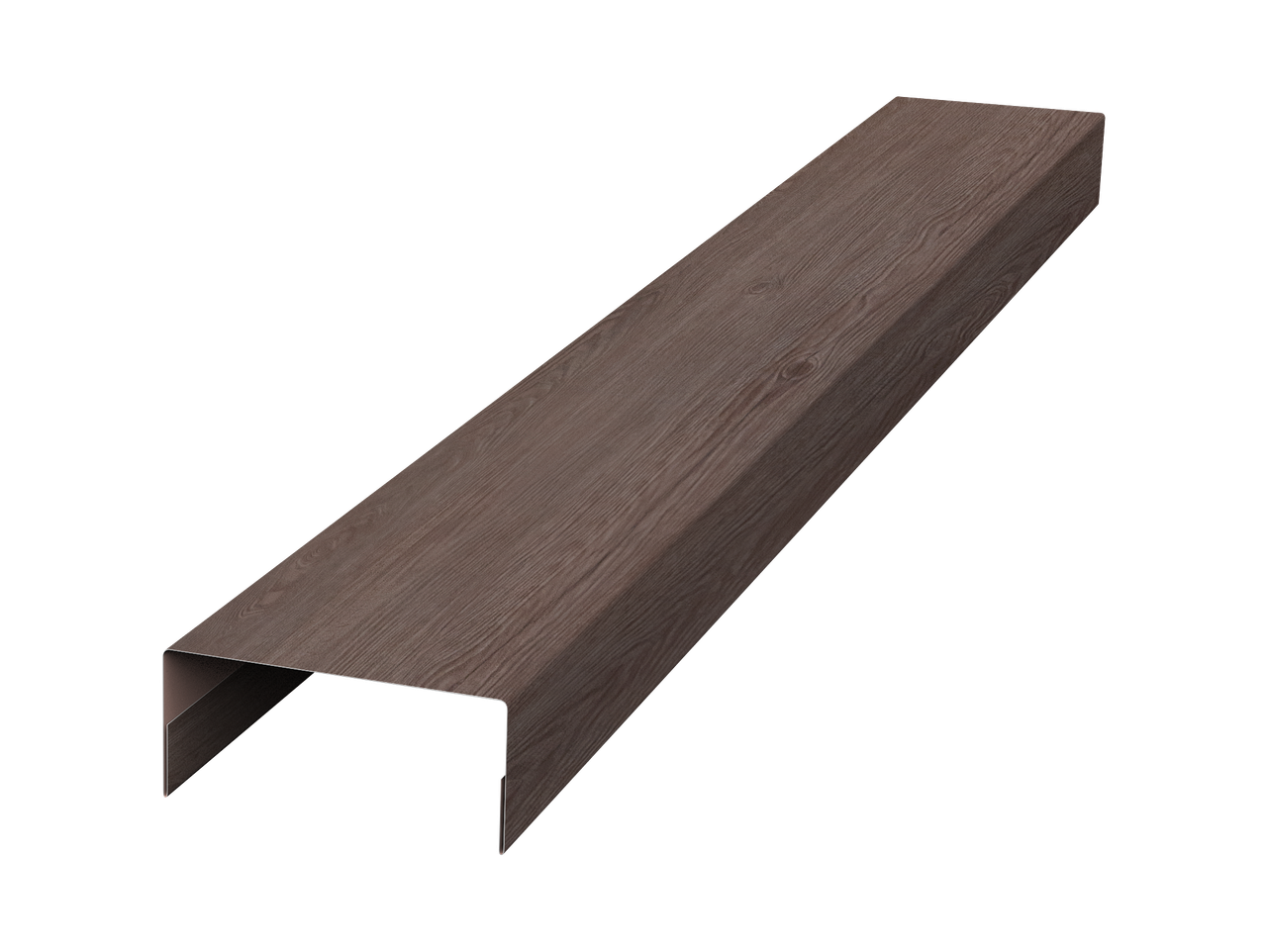 Крышка 30х15 жалюзи Texas 0,45 Print Elite White Wood TwinColor (2м)