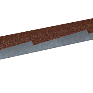 Планка фронтонная резная правая Gerard 1,2м (сталь), цвет 101
