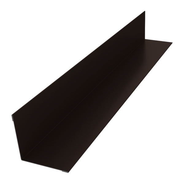 Угол внутренний 50х50 0,5 Satin Matt RR 32 темно-коричневый (3м)