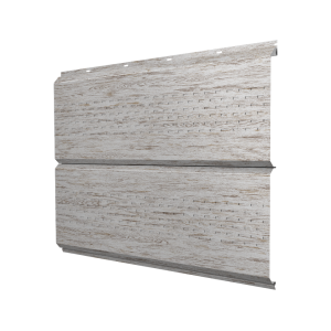 Софит ЭкоБрус new c перфорацией 0,45 Print Elite Snow Wood TwinColor
