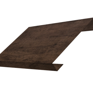 Ламель лицевая 150 забора жалюзи Texas 0,45 Print-Double Premium с пленкой Antique Wood