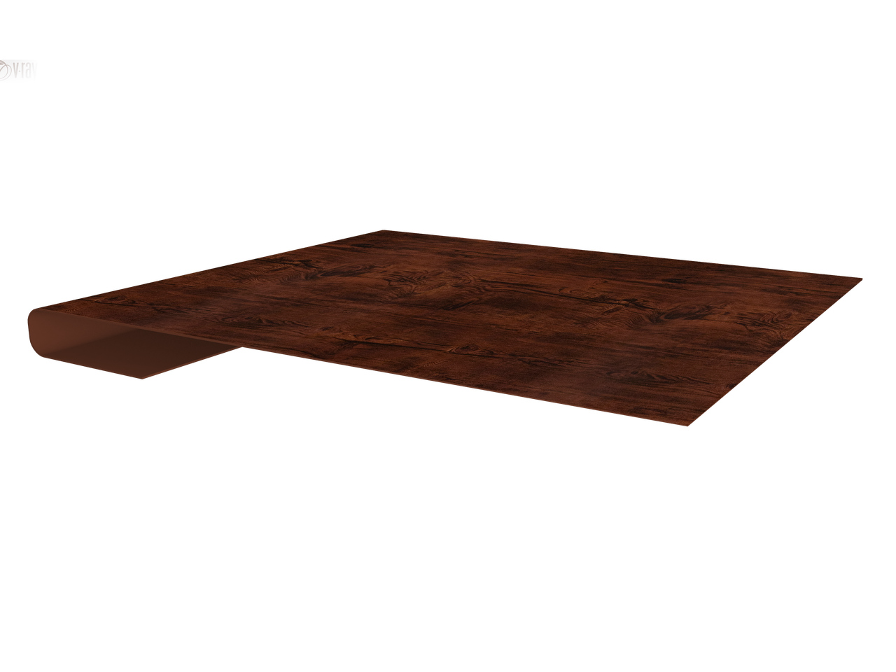 Планка завершающая 0,45 Print Elite Cherry Wood TwinColor (2м)
