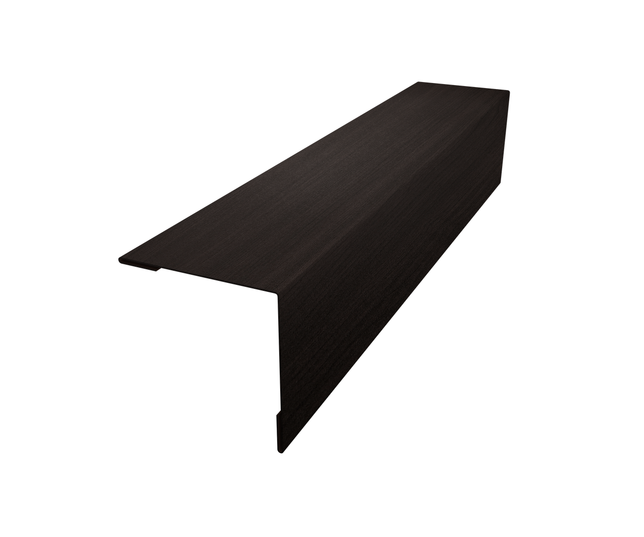 Планка завершающая 50х50 жалюзи Milan 0,45 Print Elite Coffee Wood TwinColor (2,5м)