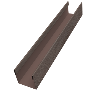 Стойка жалюзи Milan Slim 0,45 Print Elite White Wood TwinColor (2,5м)