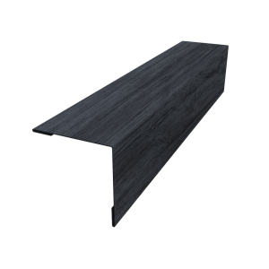 Планка завершающая 50х50 жалюзи Milan 0,45 Print Premium Grey Wood TwinColor (3м)