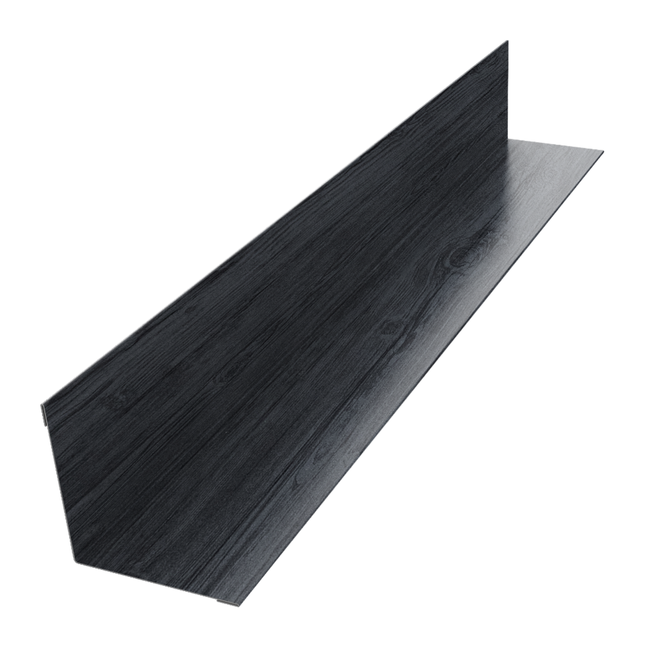 Угол внутренний 40х40 0,45 Print Premium Grey Wood TwinColor (3м)